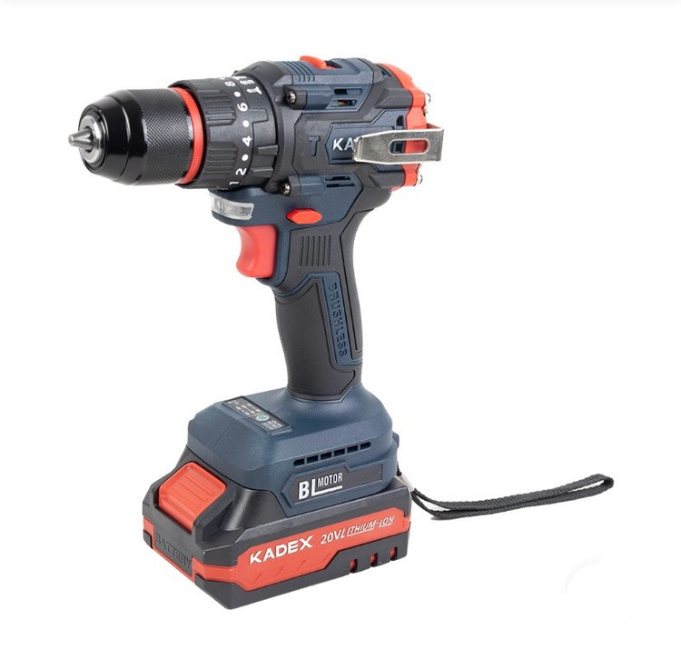 دریل پیچ گوشتی شارژی چکشی 20 ولت براشلس کادکس مدل K7720