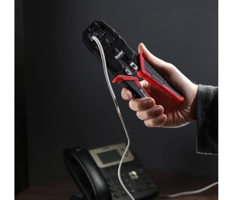 انبر سوکت زن تلفن و شبکه رونیکس مدل RH-1830