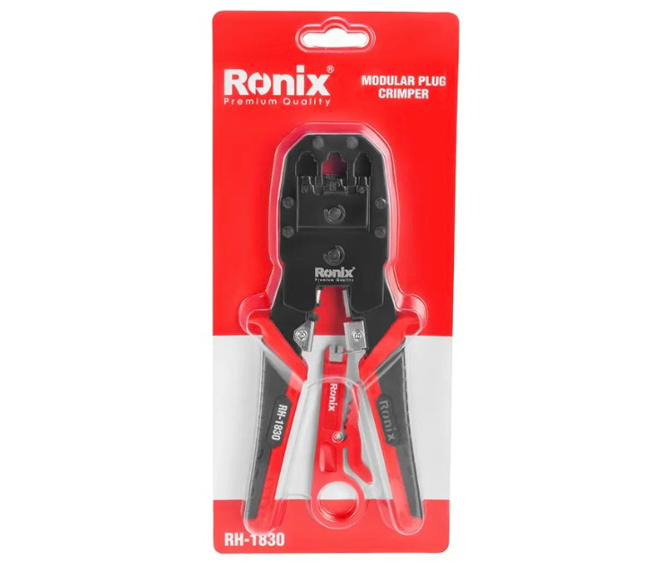 انبر سوکت زن تلفن و شبکه رونیکس مدل RH-1830