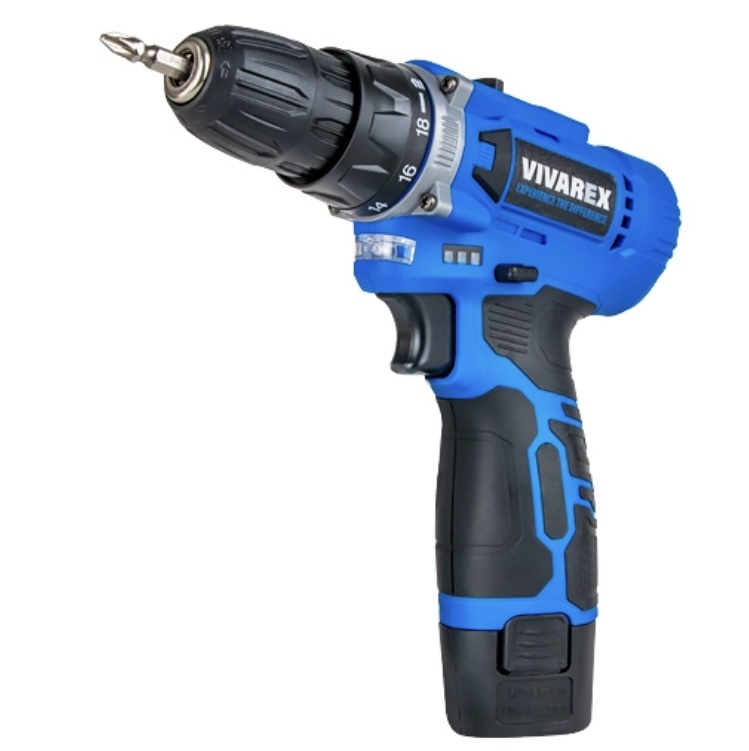 دریل شارژی ٢ باطری بدون لوازم ویوارکس مدل VR1215V-2B