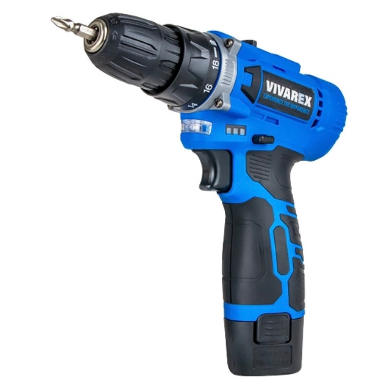 دریل شارژی ٢ باطری بدون لوازم ویوارکس مدل VR1215V-2B