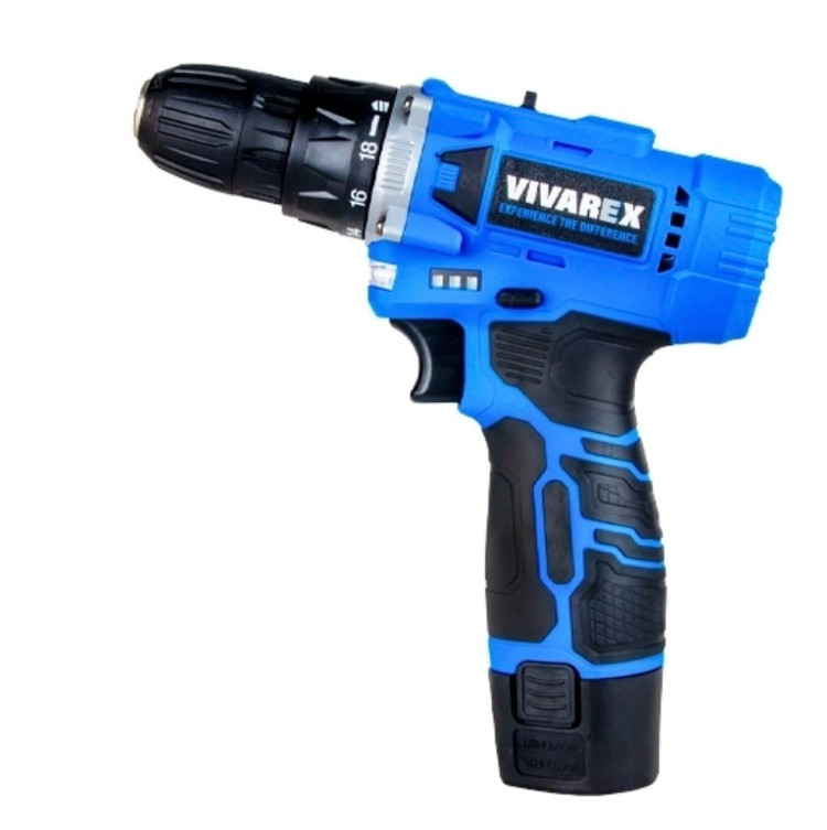 دریل شارژی ٢ باطری بدون لوازم ویوارکس مدل VR1215V-2B
