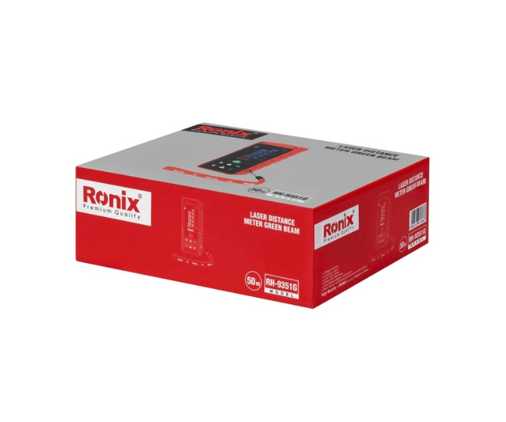 متر لیزری 50متری نور سبز رونیکس مدل RH-9351G