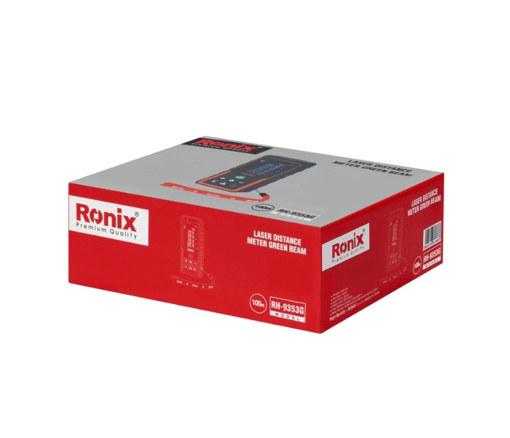متر لیزری 100متری نور سبز رونیکس مدل RH-9353G