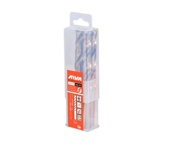 مته کبالت ۵ درصد HSS سایز ۱۲ اروا مدل ۷۵۲۱