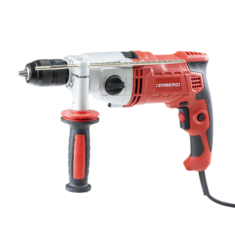 دریل چکشی گیربکسی 13 م م 1050 وات سه نظام اتومات کیفی زیمبرگ مدل PZI - 6250 KL