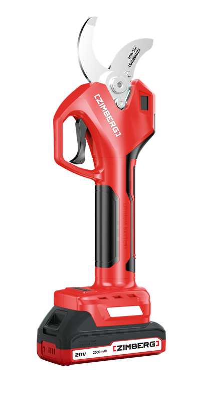 قیچی باغبانی 30 میلی متر شارژی 20 ولت براشس زیمبرگ مدل PZC-1503