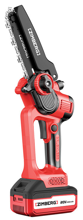 اره زنجیری شارژی براشلس 20 سانتی متر زیمبرگ مدل PZC-1420