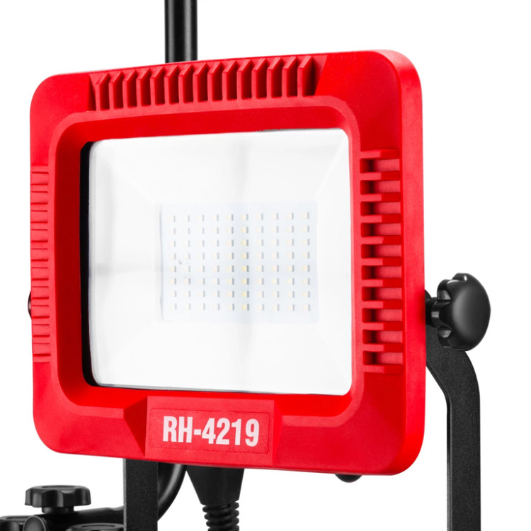 نورافکن LED برقی 50 وات دوبل با سه پایه رونیکس مدل RH-4219