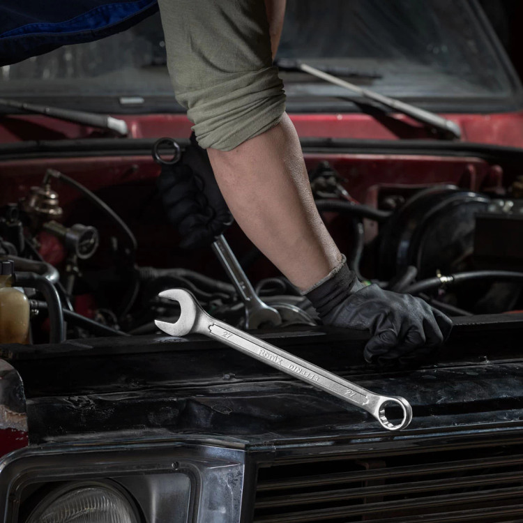 آچار یک سر تخت و یک سر رینگ 27 میلی متری رونیکس مدل RH-2127