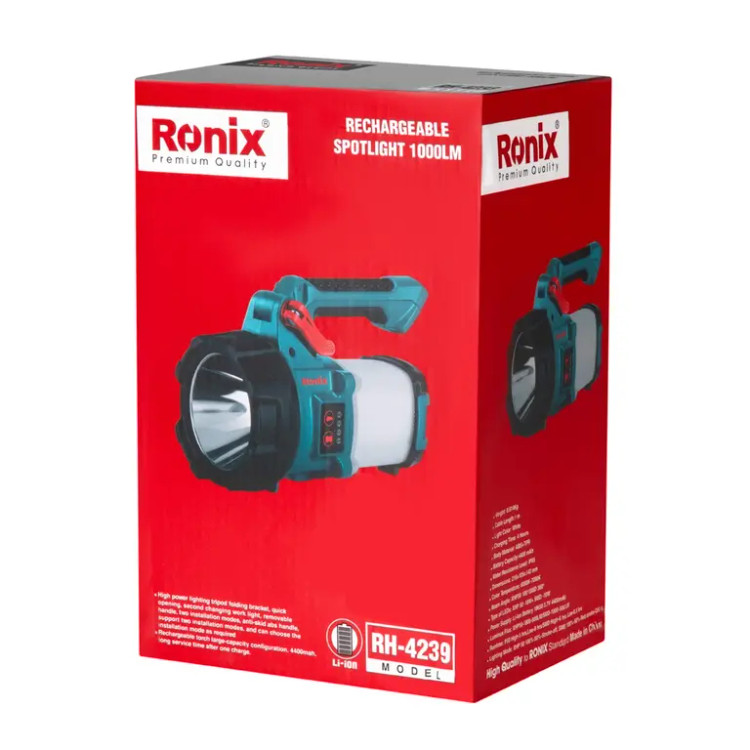 نورافکن سه پایه شارژی 1000 لومن RH-4239